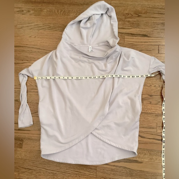 Athleta Purana Wrap Hooded Sweatshirt, size M. - Picture 8 of 14
